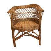 Wicker children's chair