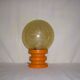 Lampe en bois tourné des années 60 - 70