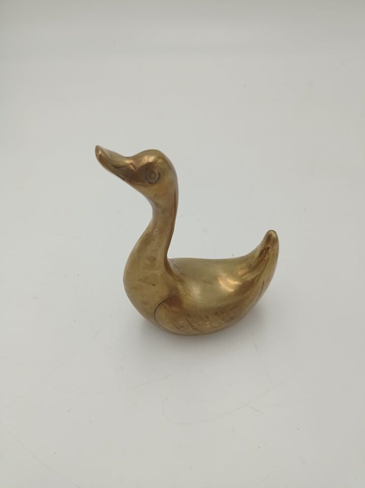 Brass swan