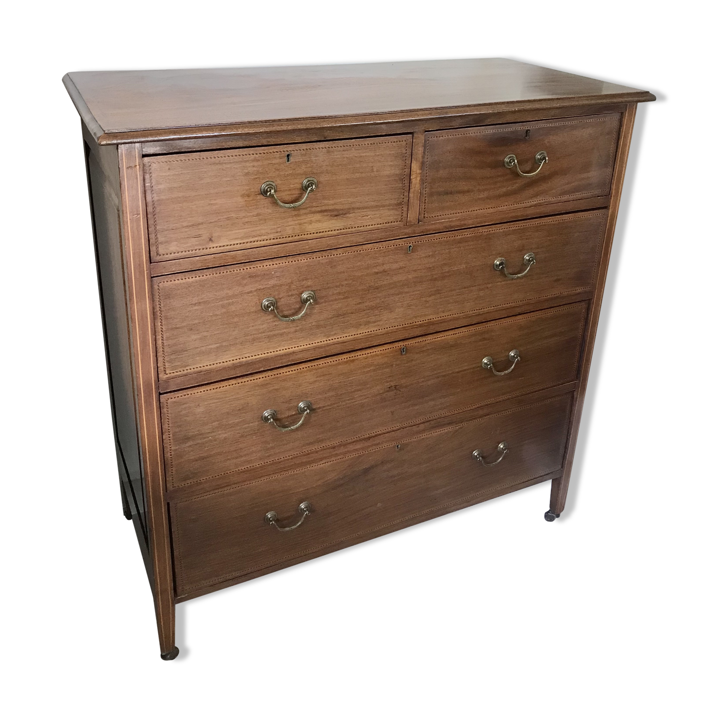 Dresser in rosewood early XXeme