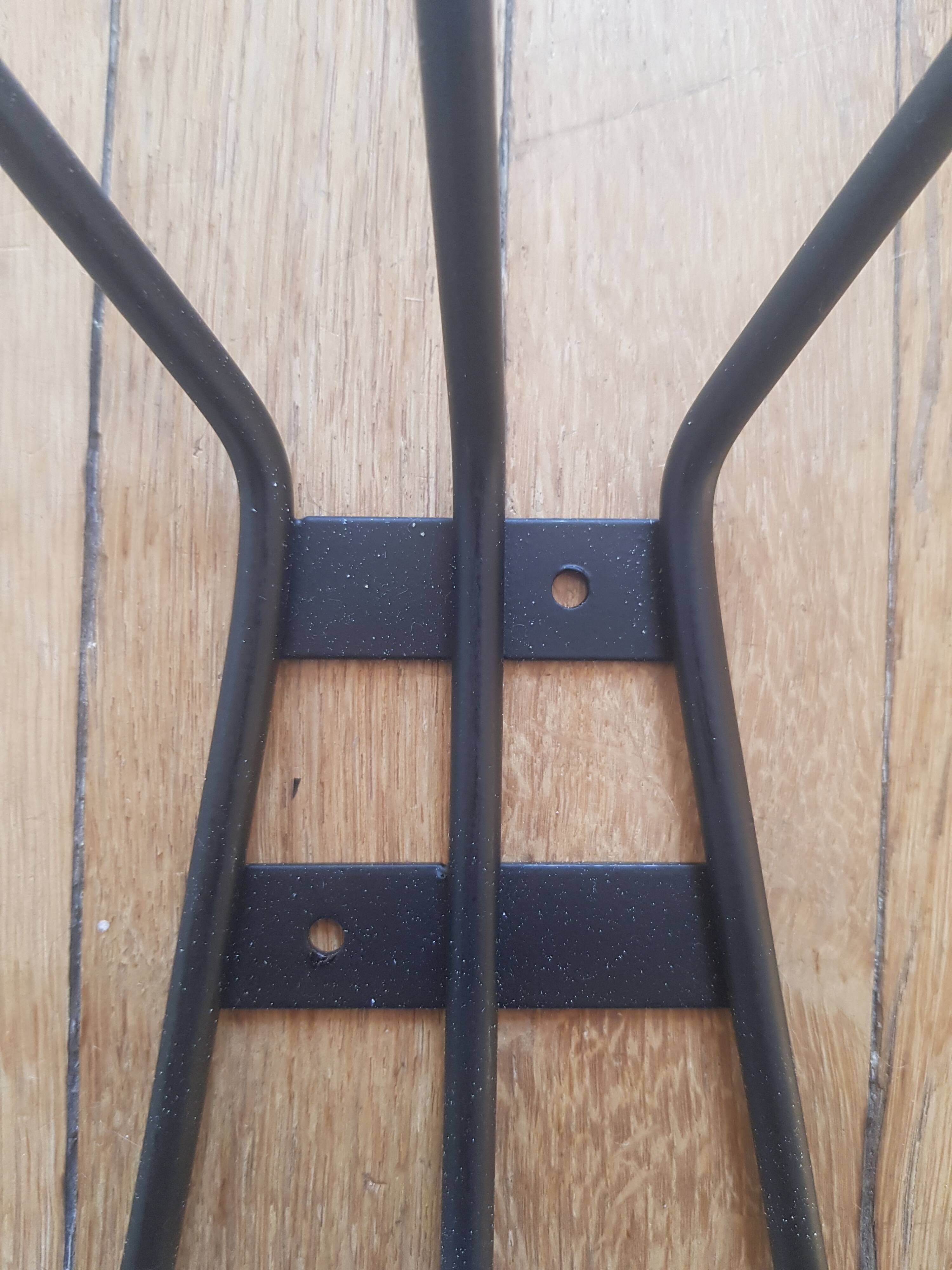 Vintage wall coat rack