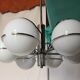 Italian Targetti Sankey chandelier from the 70s