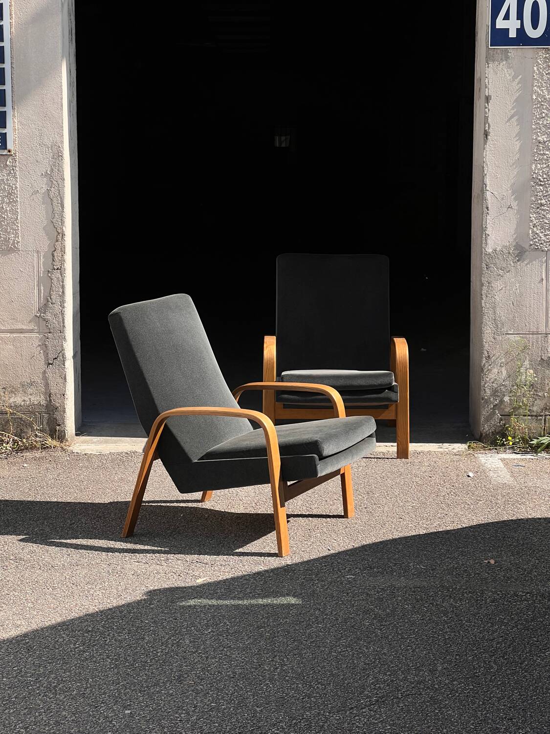 Paire de fauteuil Steiner ARP