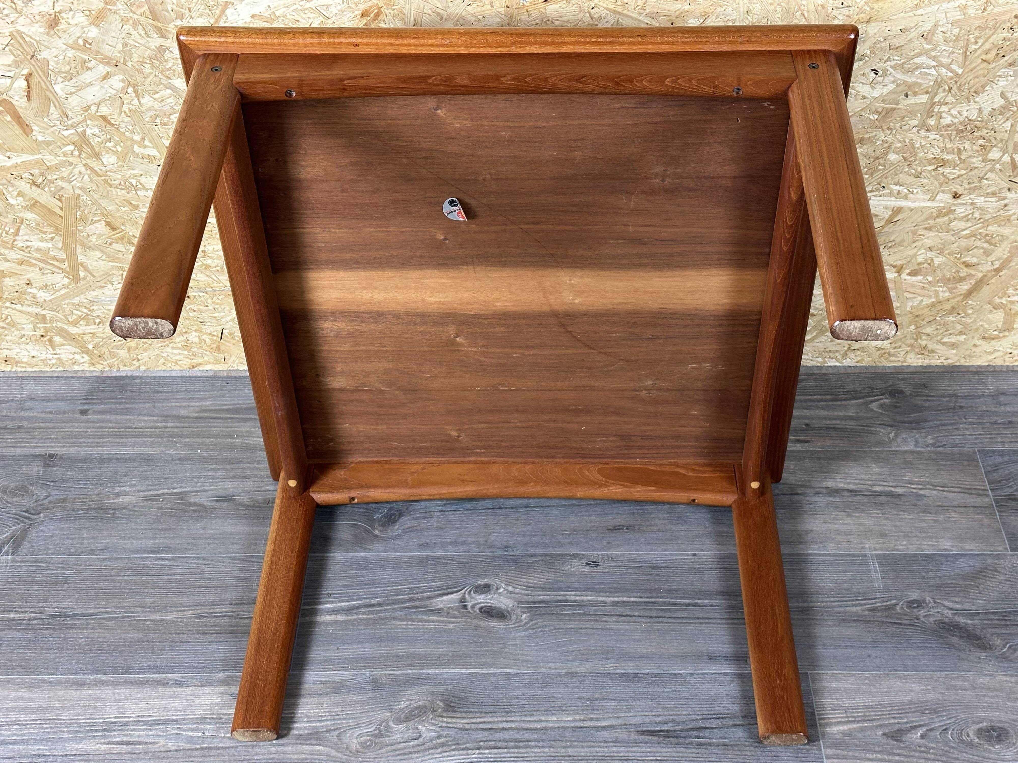 1960s/70s teak coffee table and side table by Glostrup Møbelfabrik Denmark