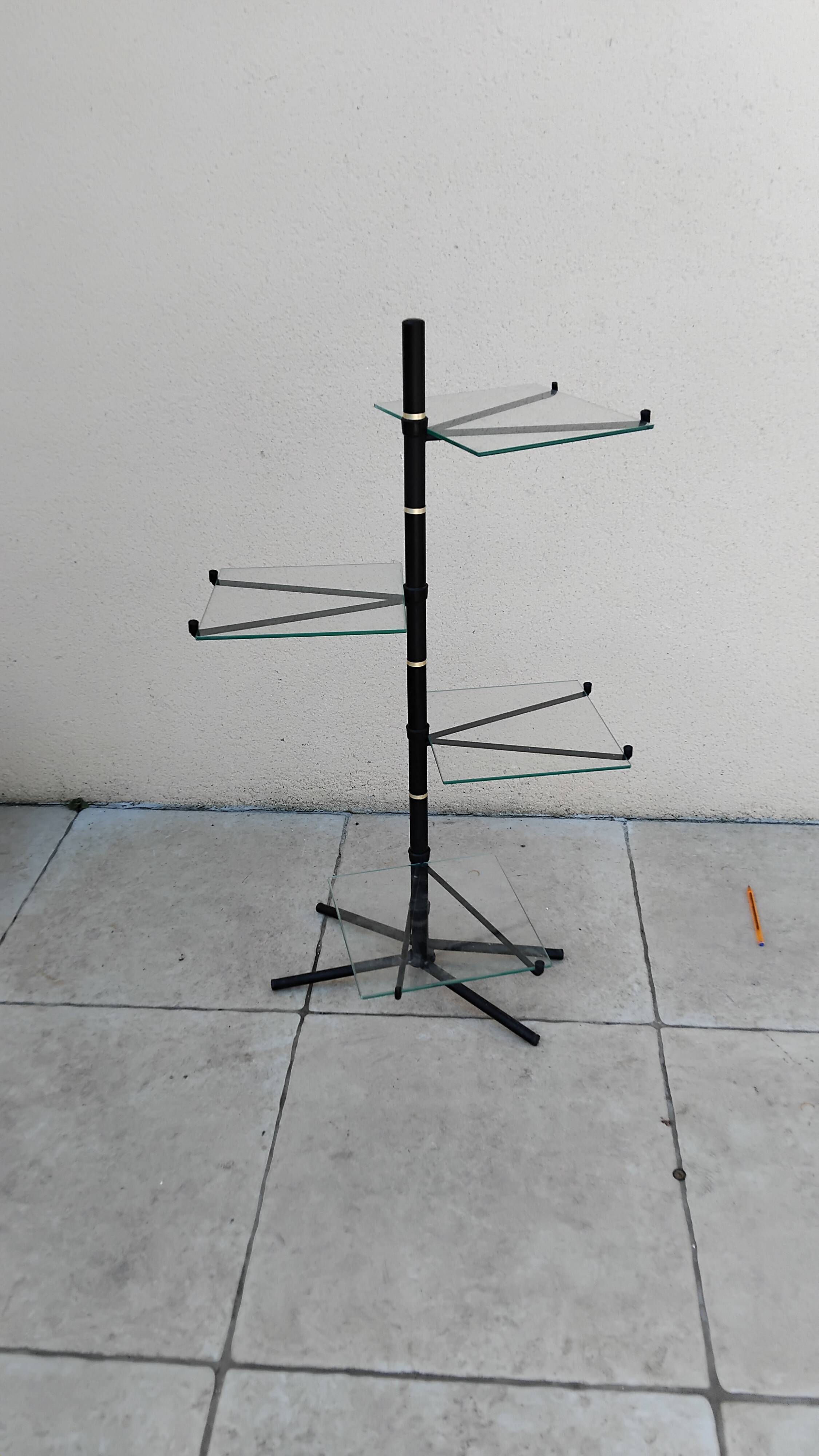 92.5 cm vintage 60s display shelf