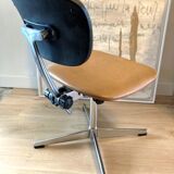 Adjustable and swivel vintage office chair