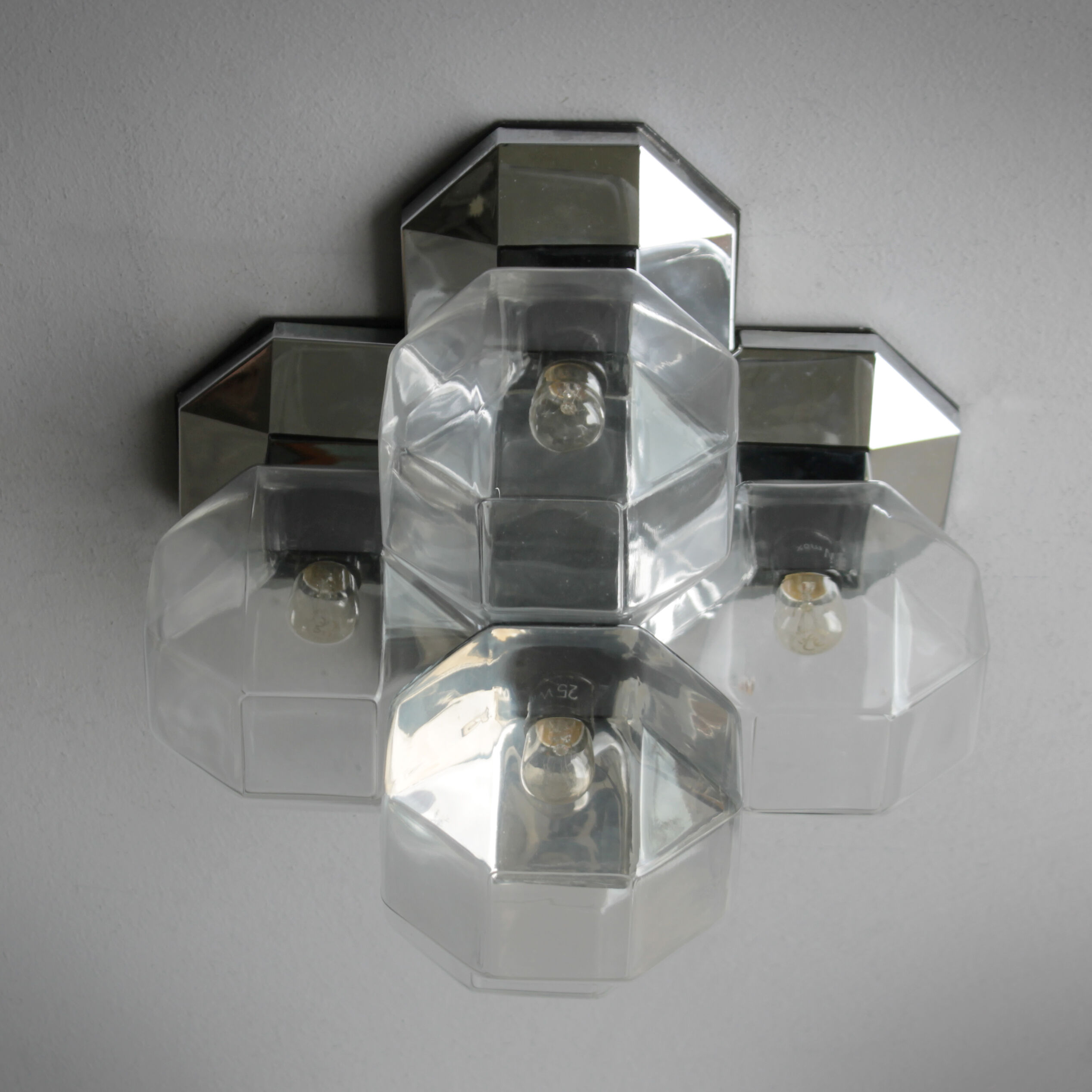 Pair of Motoko Ishii lamps for Staff, Germany