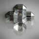 Pair of Motoko Ishii lamps for Staff, Germany