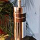 Metal & wood lamp 1970s