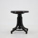 1930s Fischel adjustable stool, Czechoslovakia
