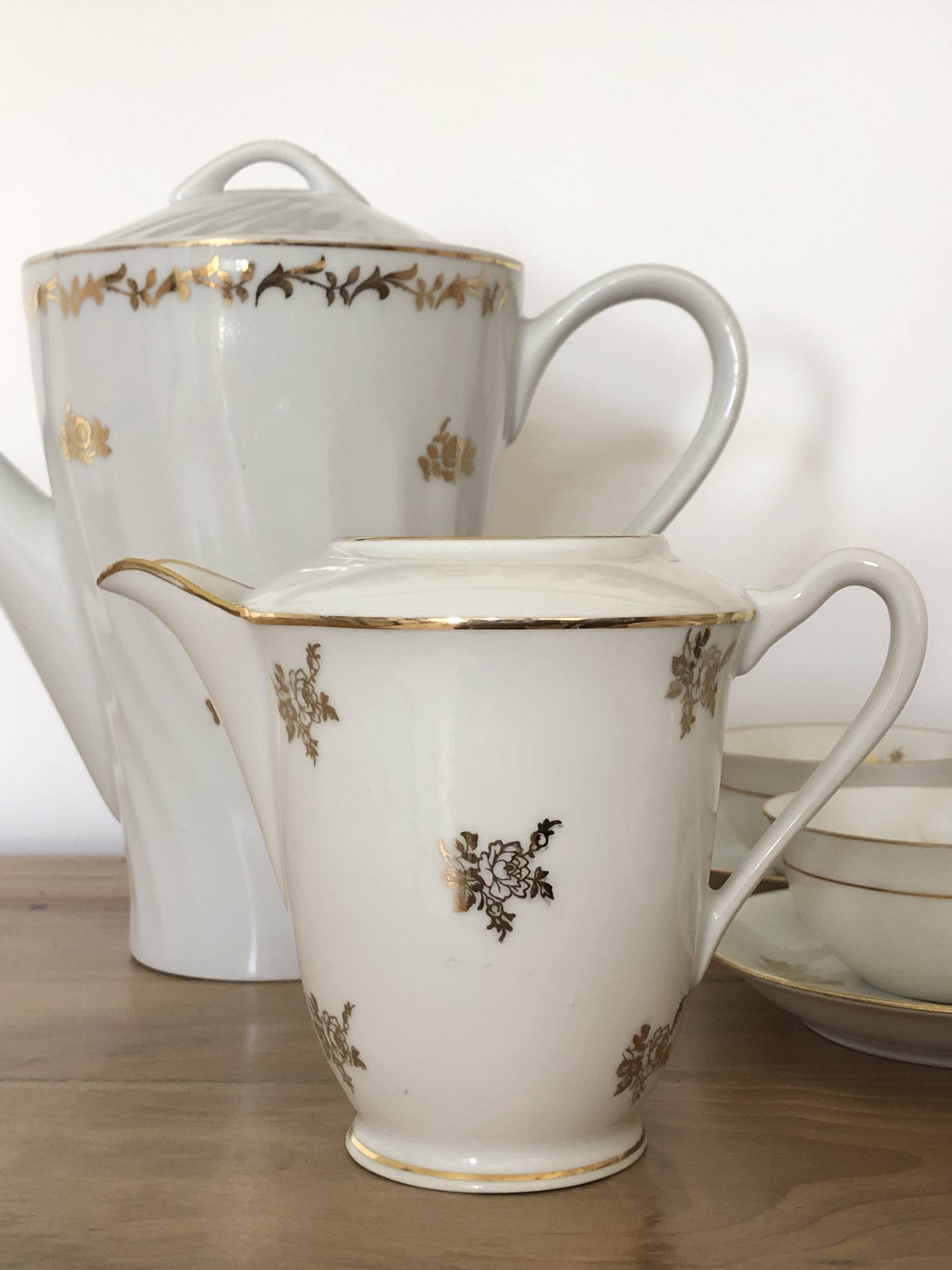 Limoges porcelain tea or coffee service