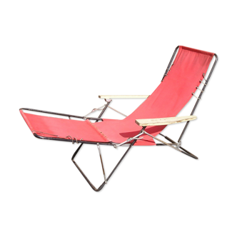 Transat chaise longue vintage