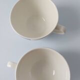 2 vintage tulip cups
