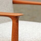 Pair of Scandinavian armchairs, S.A. Eriksen, Glostrup Mobelfabrik, 1963