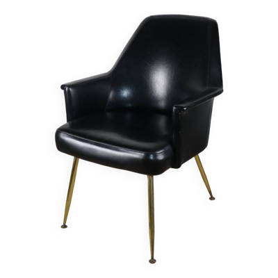 Fauteuil vintage Carlo Pagani pour Arflex, années 50