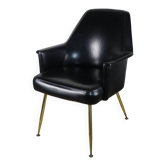 Fauteuil vintage Carlo Pagani pour Arflex, années 50