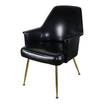 Fauteuil vintage Carlo Pagani pour Arflex, années 50