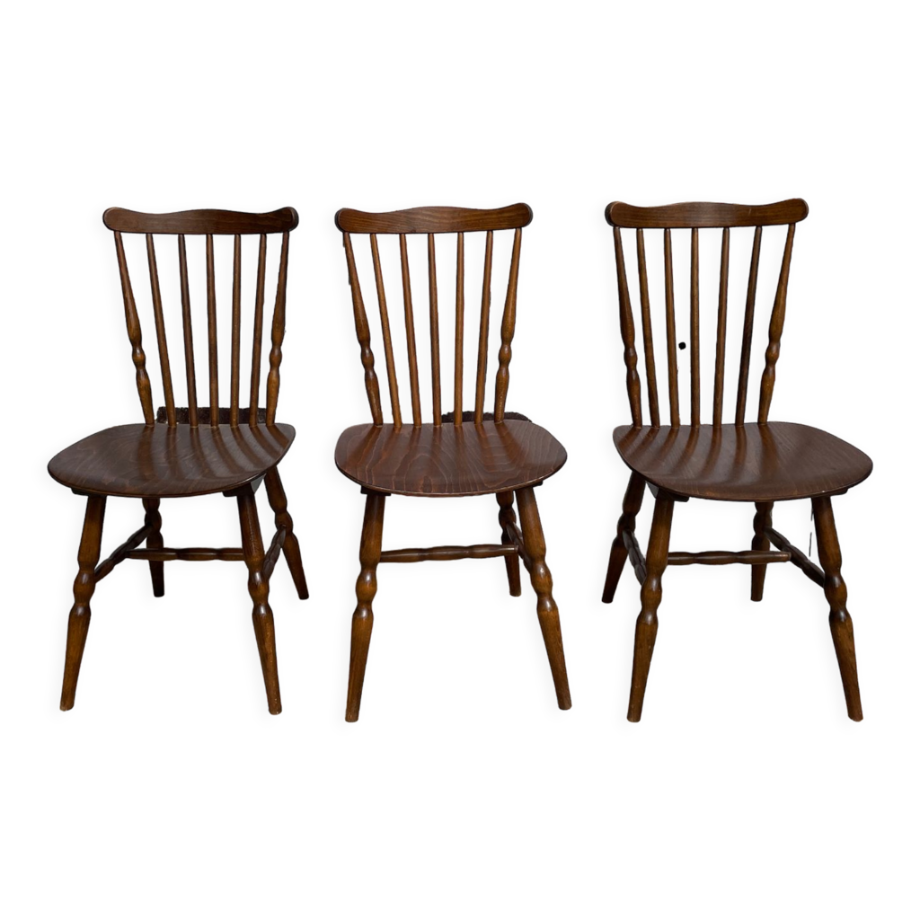 Set de 3 chaises Baumann Menuet | Selency