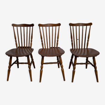 Set de 3 chaises Baumann Menuet