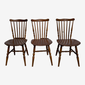 Set of 3 Baumann Minuet chairs