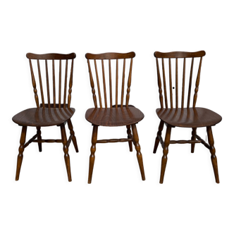 Set de 3 chaises Baumann Menuet