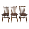 Set de 3 chaises Baumann Menuet