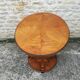 Oval pedestal table
