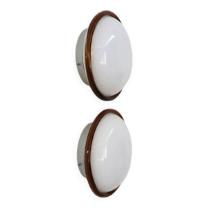 Paire appliques leucos