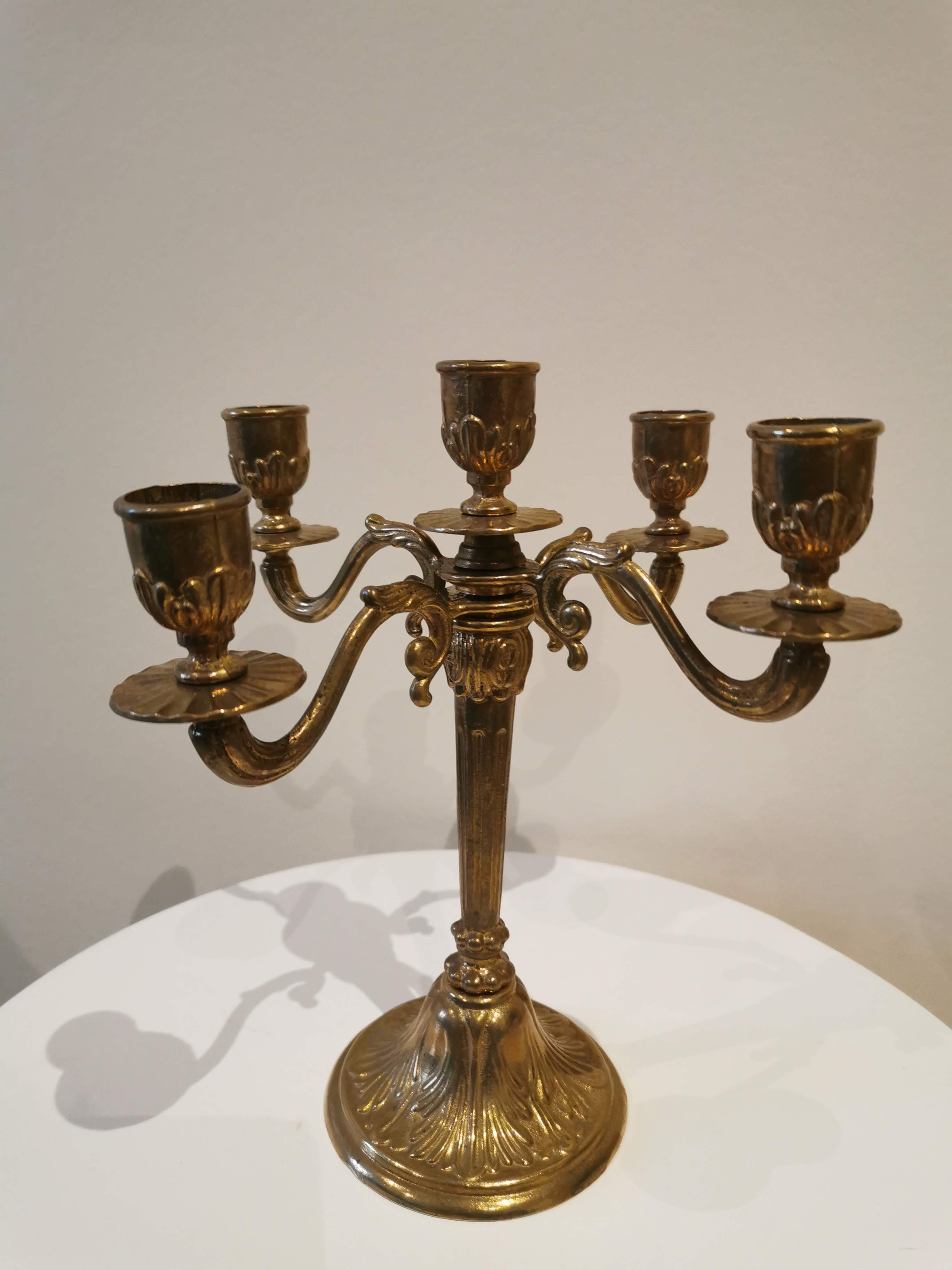 Chissed candlestick 5 branches