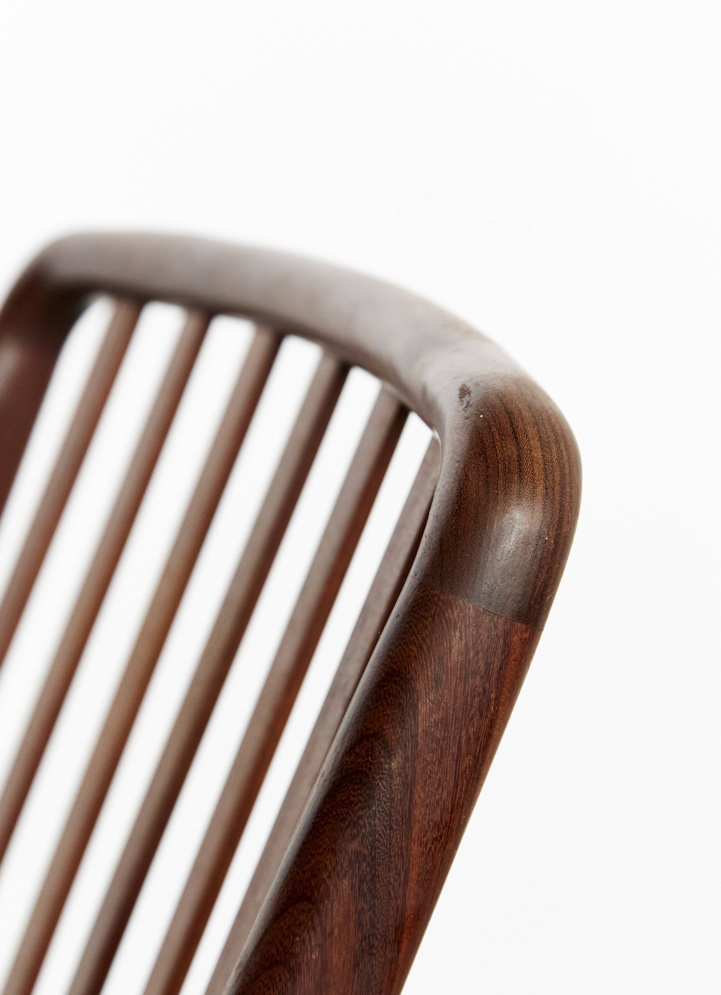 Svend Åge Madsen Teak Dining Chairs for Nørre Broby Cabinetmaker