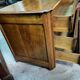 Commode 3 tiroirs en merisier du xvii ème siecle