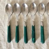 Retro style stainless teaspoon, Italy