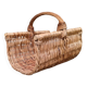 Wicker log basket 1970