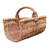 Wicker log basket 1970