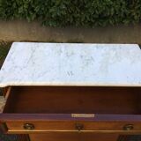 Mahogany secretary Louis XVI style