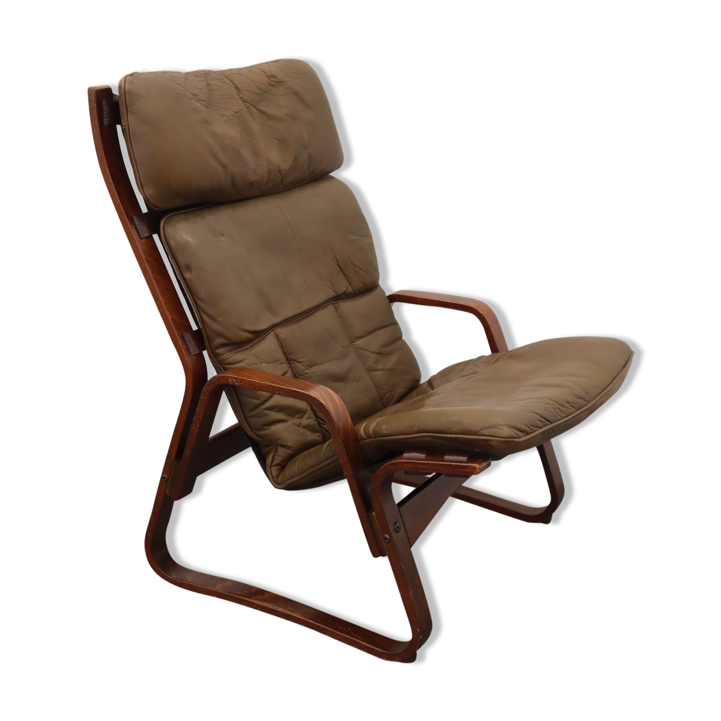 Vintage Swedish Armchair, 1970s