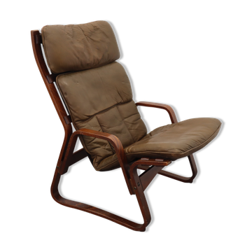 Fauteuil suédois vintage années 1970