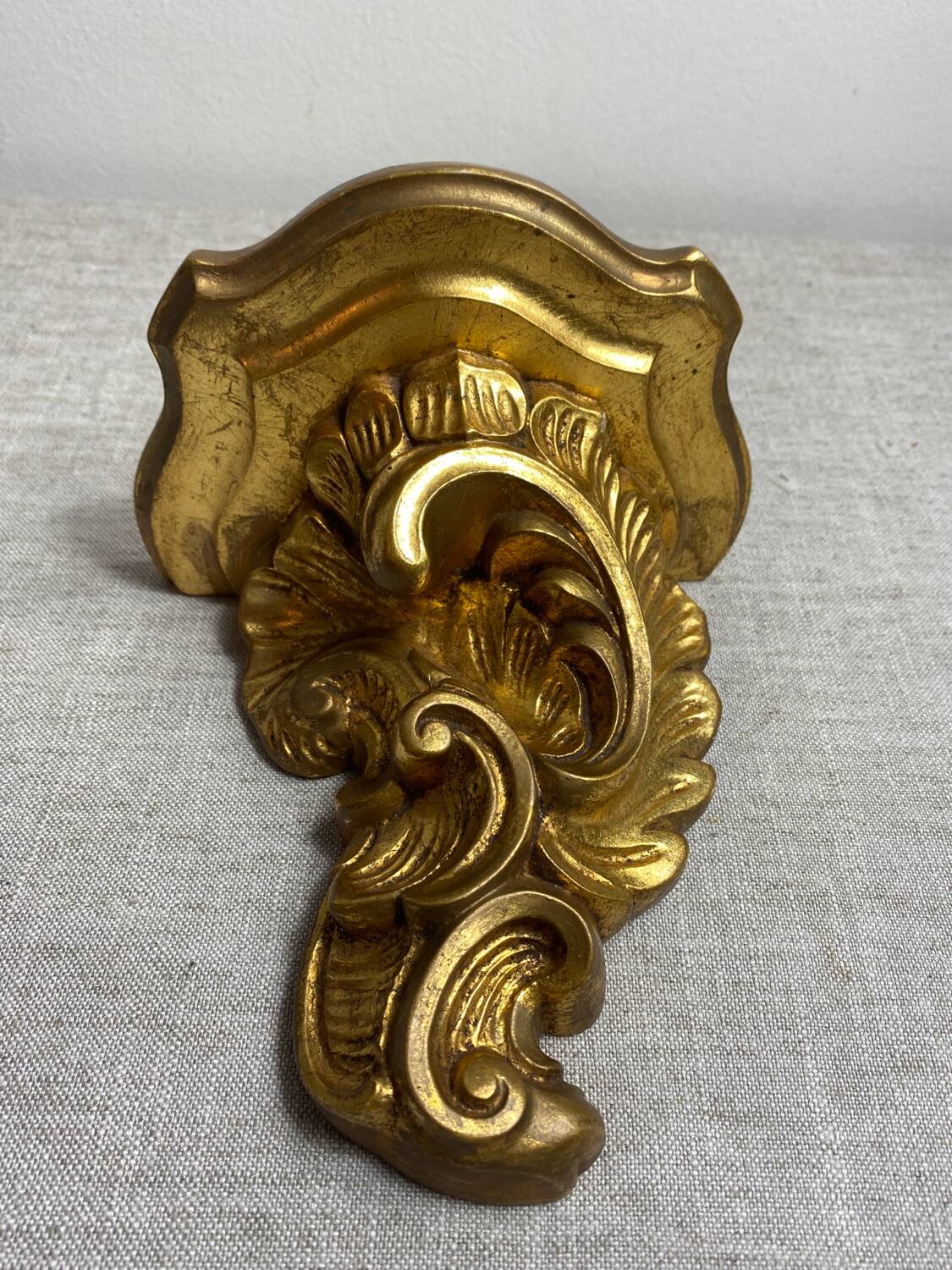 Console murale style baroque
