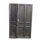 Oak entrance door on hinges L 130 x H 200 cm