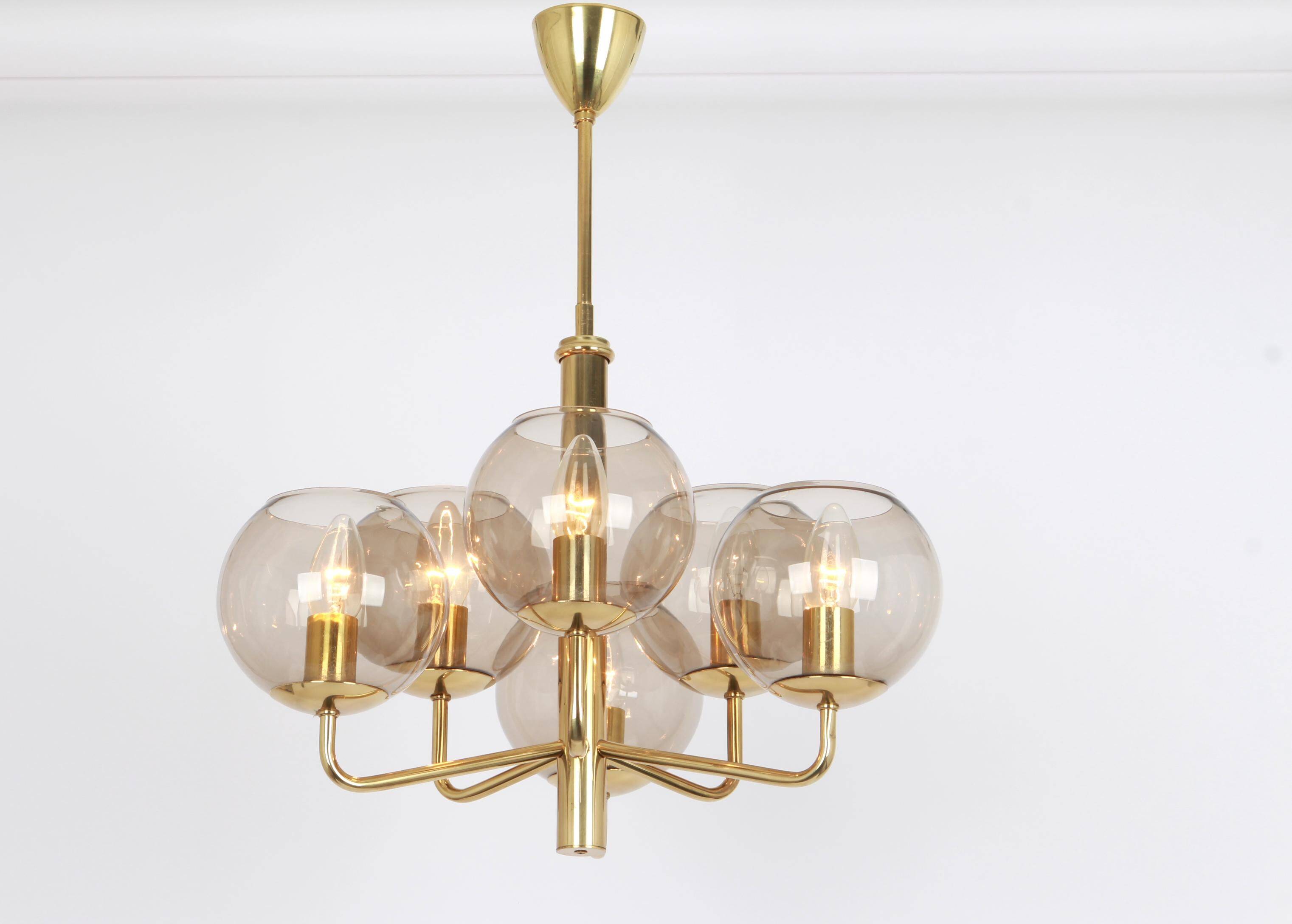 Petite suspension de designer style Sciolari, années 1960