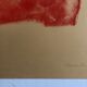 Original lithograph signed and numbered in pencil by Claude Garache, Untitled, 1981