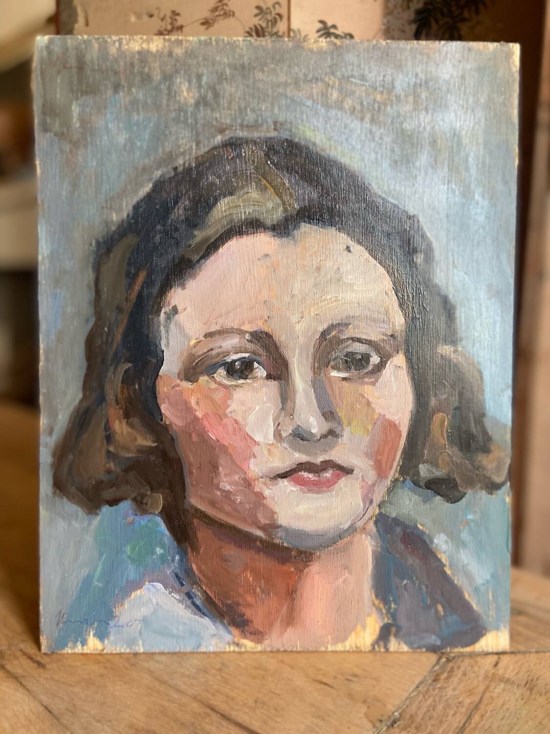 Tableau – Portrait de femme 32X25