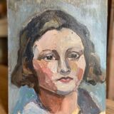 Tableau – Portrait de femme 32X25