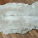 Tapis vintage peau de chèvre 86 cm X 113 cm