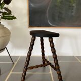 Vintage tripod farm stool