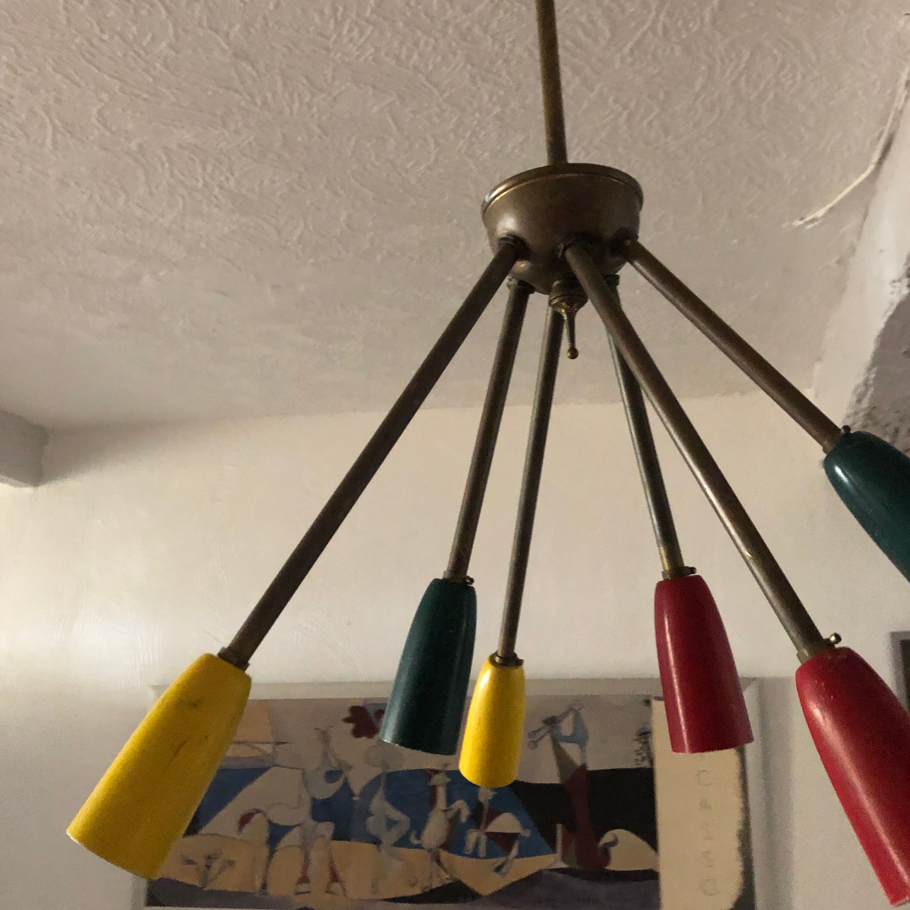Suspension Sputnik 6 arms go 50-60s