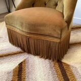 Vintage toad armchair