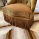Vintage toad armchair