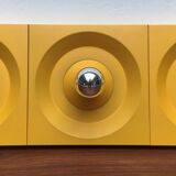 Wall lamp or ceiling light in metal by Klaus Hempel for Kaiser Leuchten, 1970s.