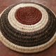 African woven basket, wall, woven basket, ethnic and natural, Botswana